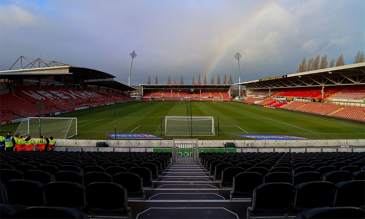 Estdio do Wrexham - (foto: Wrexham/Divulgao) Estdio do Wrexham - (foto: Wrexham/Divulgao)