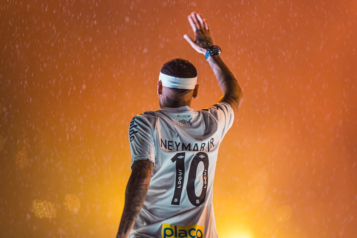 Apresentao de Neymar no Santos