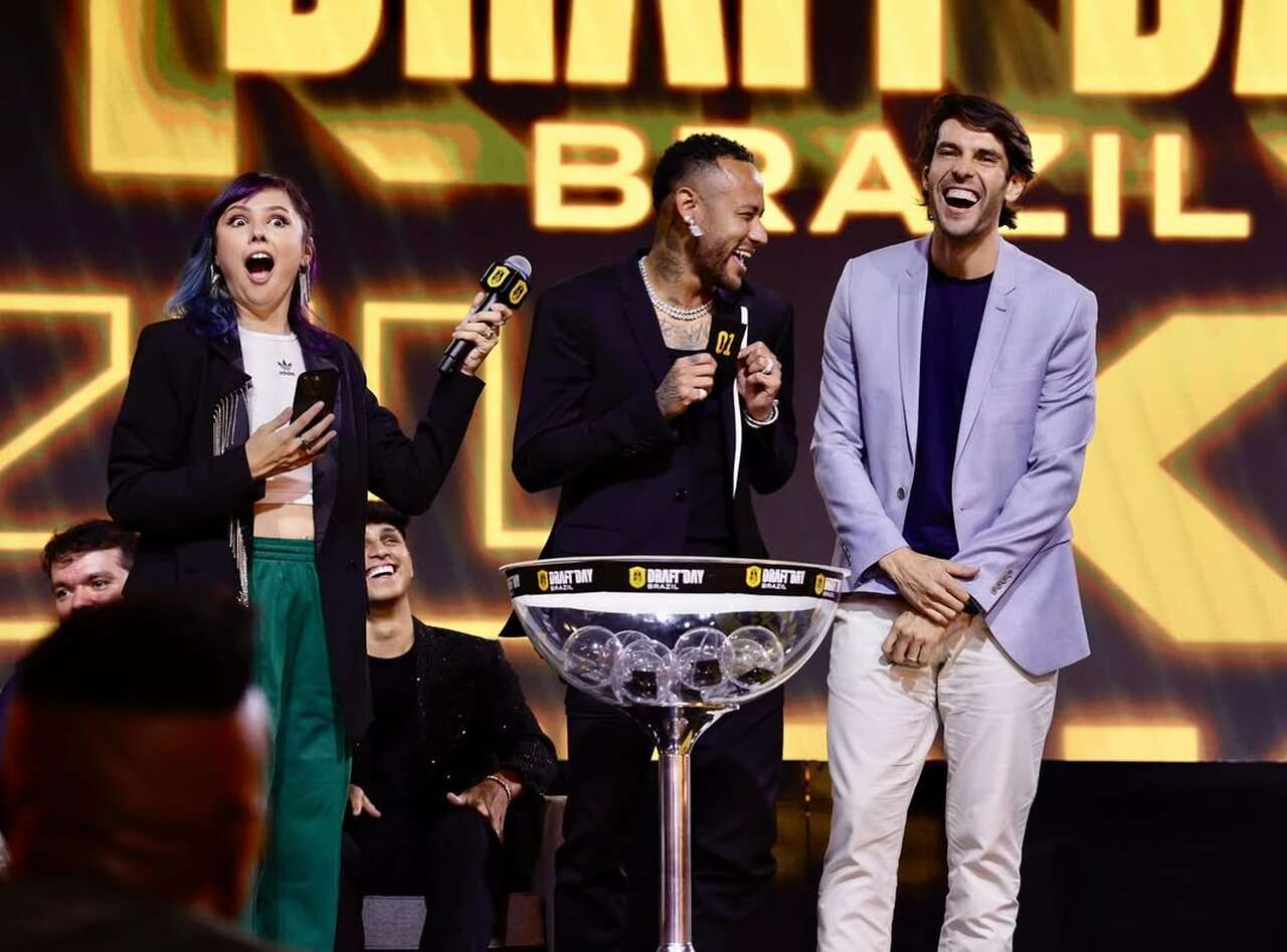 Neymar, no evento da Kings League