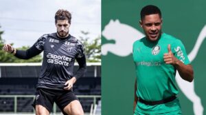 Jogadores das equipes (foto: Divulgao - Gabriel Silva / Cear SC -  Cesar Greco )