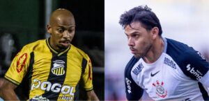 Jogo de volta ter o mando do Corinthians e est marcado para 21 de maio (foto: Higor Basso / Novorizontino e Rodrigo Coca/Agncia Corinthians)