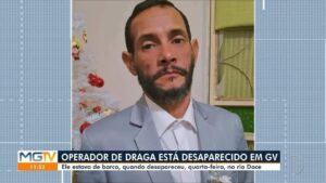 Dois dias após desaparecimento, corpo é encontrado no Rio Doce em Governador Valadares