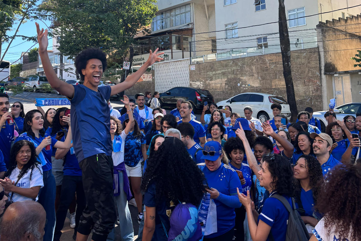 Concentrao da Desorganizada Cabulosa antes da sada da caravana