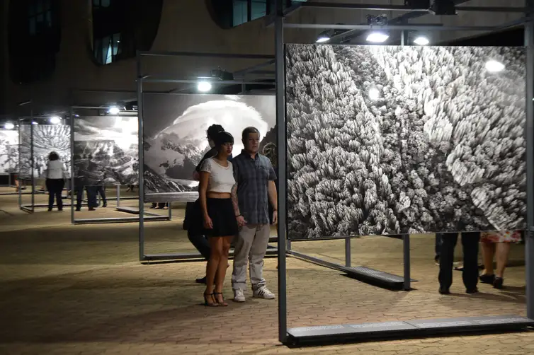 José Cruz/Agência Brasil Abertura da Exposição Gênesis, do fotógrafo Sebastião Salgado, no Centro Cultural Banco do Brasil (José Cruz/Agência Brasil)