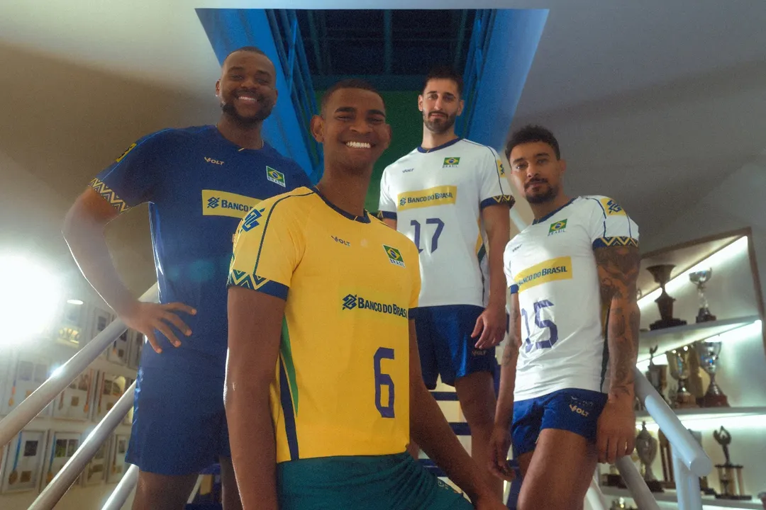 Novos uniformes da Seleo Brasileira de Vlei foram produzidos juntos da Volt
