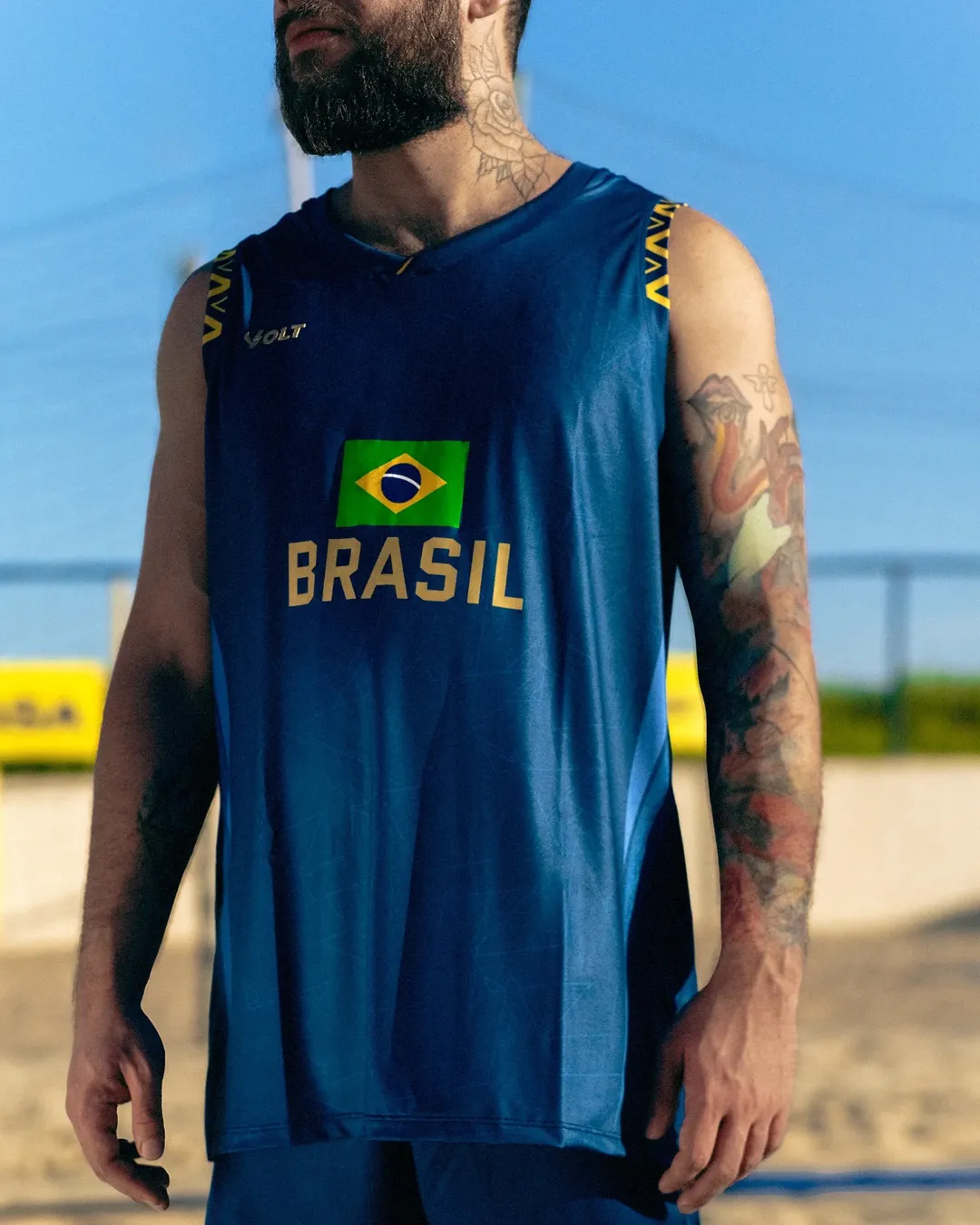 Novos uniformes da Seleo Brasileira de Vlei foram produzidos juntos da Volt
