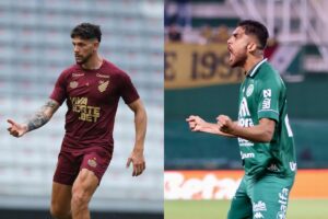 Jogadores das equipes (foto: Divulgao - Rafael Bressan | ACF  - Jos Tramontin/athletico)