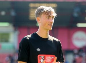 Dean Huijsen, agora zagueiro do Real Madrid (foto: Bournemouth/Divulgao)
