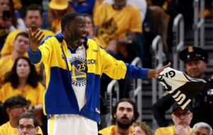Draymond Green, ala-piv do Golden State Warriors (foto: EZRA SHAW / GETTY IMAGES NORTH AMERICA / Getty Images via AFP)