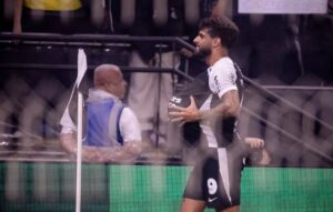 Yuri Alberto comemora gol pelo Corinthians (foto: Rodrigo Coca/Agncia Corinthians)