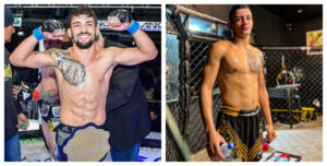Fernando Laureno e Kau Vaz (foto: Divulgao/Federao Fight)