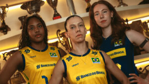 Novos uniformes da Seleo Brasileira de Vlei foram produzidos juntos da Volt (foto: Divulgao CBV)