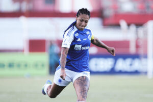 Byanca Brasil, atacante do Cruzeiro (foto: Gustavo Martins/ Cruzeiro)