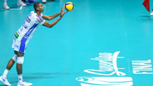 Adriano, do Campinas, na final da Superliga Masculina de Vlei 2024/25 contra o Cruzeiro (foto: Pedro Teixeira/Vlei Renata)