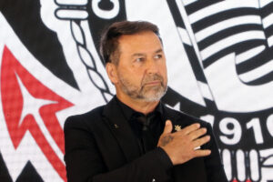 Augusto de Melo, presidente do Corinthians (foto: Divulgao / Corinthians)