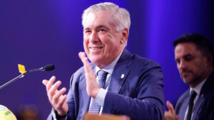 Carlo Ancelotti, tcnico da Seleo Brasileira (foto: @rafaelribeirorio l CBF)