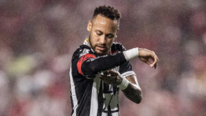 Neymar, atacante do Santos (foto: Raul Baretta/ Santos FC.)