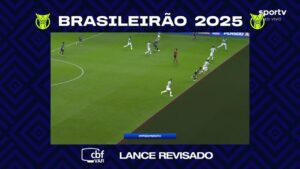 Rony teve gol anulado durante jogo entre Juventude e Atltico no Estdio Alfredo Jaconi, em Caxias do Sul (foto: Reproduo/SporTV/Grupo Globo)