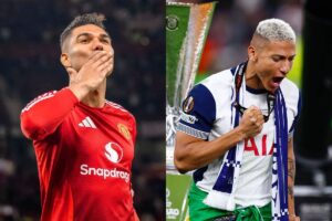 Seleo Brasileira (foto: Divulgao: Manchester United / Tottenham)