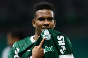 Estevo, atacante do Palmeiras (foto: Cesar Greco/Palmeiras)