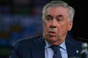 Carlo Ancelotti, tcnico da Seleo Brasileira (foto: MAURO PIMENTEL/AFP)