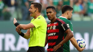 Ramon Abatte Abel em Palmeiras x Flamengo (foto: Cesar Greco/Palmeiras)