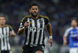 Hulk em ao durante Cruzeiro x Atltico (foto: Pedro Souza/Atltico)