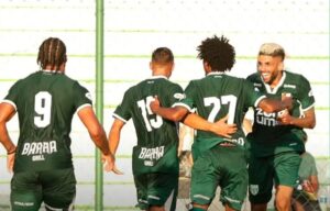 Boavista comemora vitria em casa sobre o Pouso Alegre na Srie D (foto: Reproduo)