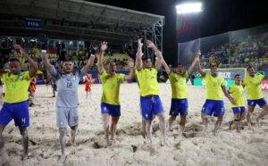 Brasil conquista vaga na final ao derrotar Portugal na Copa de Areia
