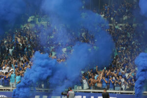 Torcida do Cruzeiro no Mineiro (foto: Alexandre Guzanshe/EM/D.A Press)
