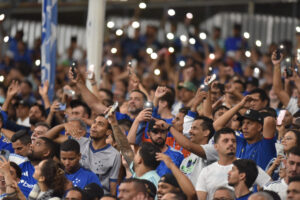 Torcida do Cruzeiro em vitria sobre o Flamengo no Mineiro, pelo Campeonato Brasileiro (foto: Ramon Lisboa/EM/D.A Press)