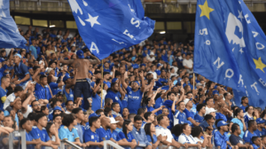 Torcida do Cruzeiro no Mineiro (foto: Ramon Lisboa/EM/D.A Press)