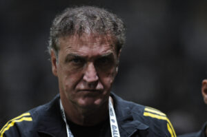 Cuca durante jogo do Atltico na Arena MRV (foto: Alexandre Guzanshe/EM/DA.Press)