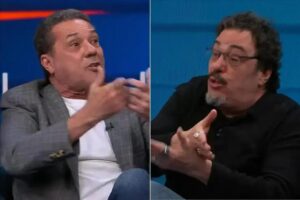 Luxemburgo e Casagrande no programa 'Galvão e Amigos'