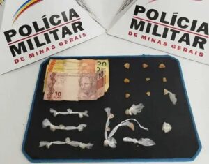 Dois homens são detidos por envolvimento em tráfico de drogas em Fabriciano