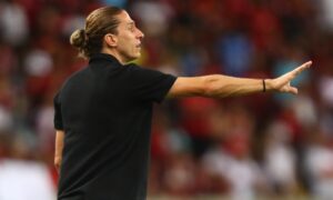 Filipe Lus, tcnico do Flamengo (foto: Gilvan de Souza/Flamengo)