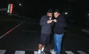 Gabigol surpreende em Betim com visita ao Kartódromo Internacional
