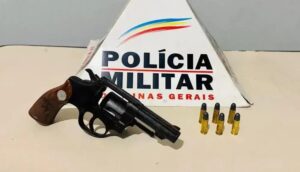 Homem é detido com arma em patrulha no bairro Canaã, Ipatinga