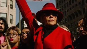 Jane Fonda critica Trump por comprometer combate à crise climática
