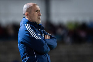 Leonardo Jardim, tcnico do Cruzeiro, durante empate com Mushuc Runa pela Sul-Americana (foto: Gustavo Aleixo/Cruzeiro)
