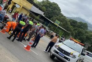 Motociclista se envolve em grave acidente na manhã de sexta-feira em Timóteo