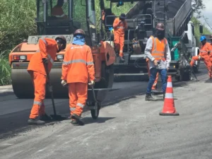 Obras seguem na BR-381: Concessionária realiza serviços no pavimento de 25 a 31 de maio