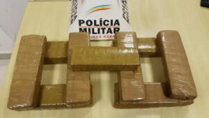 Operação da Polícia Militar apreende 10 kg de maconha em Ipatinga