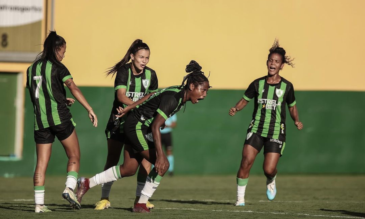 Amrica em jogo da Srie A1 - (foto: Ta Santanna / BH Foto) Amrica em jogo da Srie A1 - (foto: Ta Santanna / BH Foto)