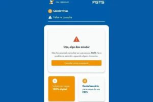 Problemas no aplicativo da Caixa resultam em sumiço de saldo do FGTS