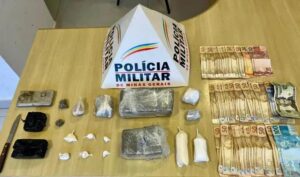 Quatro indivíduos são detidos pela PM em operação contra drogas em Ipatinga
