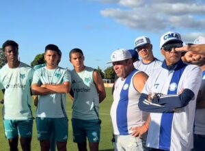 Trecho de vdeo compartilhado pela Mfia Azul nas redes sociais (foto: Redes sociais Mfia Azul/Reproduo)