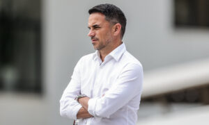 Rodrigo Caetano no Atltico (foto: Pedro Souza/Atltico)