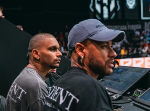 Cris Guedes e Neymar (foto: Reproduo )