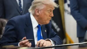 Trump anuncia coletiva sobre um grande acordo comercial com país aliado